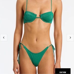 Triangl Swimwear Bikini - Mala Jaded Sparkle